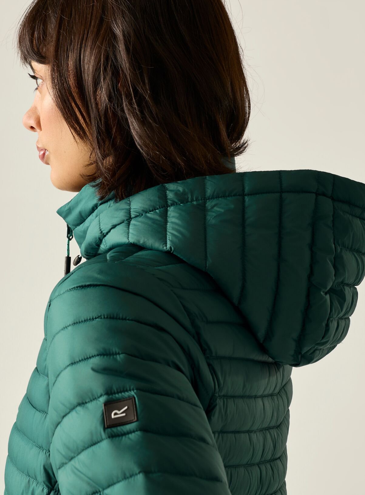 REGATTA Selenar Water Repellent Longline Jacket Green 12 - Image 3 thumbnail